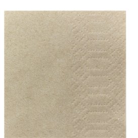 Servilleta Cocktail de Papel Eco con Cenefa 30x30 2C (100 Uds)