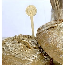 Palillo Marcador de Bambú Gluten Free 10cm (600 Uds)