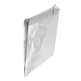 Papel Aluminio Antigrasa Plata 22,3*20+5cm (2000 Uds)