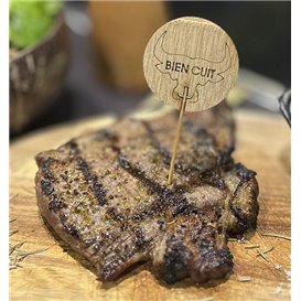 Palillo Marcador Bien Hecho “Bien Cuit” 9cm (60 Uds)