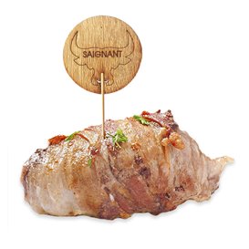 Palillo Marcador Poco Hecho “Saignant” 9 cm (1200 Uds)