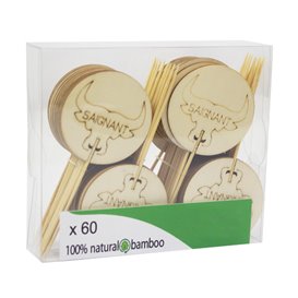 Palillo Marcador Poco Hecho “Saignant” 9 cm (1200 Uds)