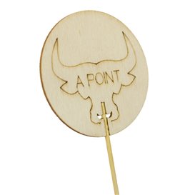 Palillo Marcador Al Punto “A Point” 9cm (1200 Uds)