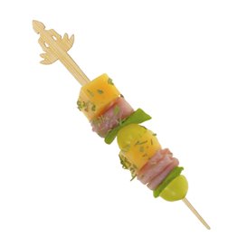 Pincho de Bambú “Bouddha 1” 12cm (50 Uds)