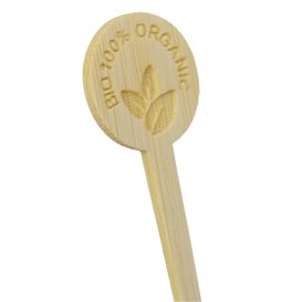 Palillo Marcador de Bambú Organic 10cm (600 Uds)