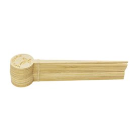 Palillo Marcador de Bambú Veggie 10cm (600 Uds)