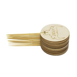 Palillo Marcador Al Punto “A Point” 9cm (1200 Uds)