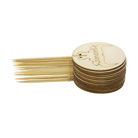 Palillo Marcador Poco Hecho “Saignant” 9 cm (1200 Uds)
