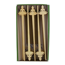 Pincho de Bambú “Bouddha 1” 12cm (50 Uds)