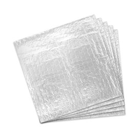Envuelta Aluminio Antigrasa Plata 35x35cm (1000 Uds)