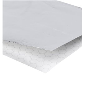 Bolsa Aluminio Antigrasa Plata 2L 16x16cm (500  Uds)