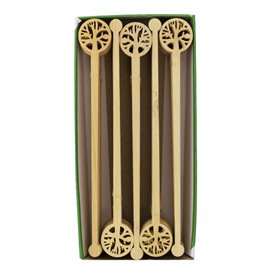 Agitador de Bambú Árbol de la Vida para Bebida  14cm (600 Uds)