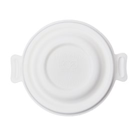 Tapa de Caña de Azúcar Blanco para Bol 175 y 235ml (600 Uds)