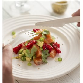 Set Cubiertos Cartón Kraft Tenedor y Cuchillo (300 Uds)