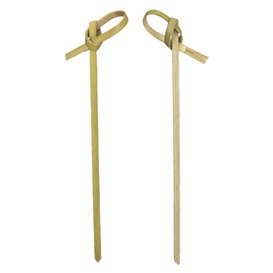 Pinchos de Bambú Lazo Natural 10cm en Caja (2.500 Uds)