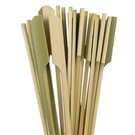Pinchos de Bambú "Golf" Natural 18cm en caja (1.200 Uds)