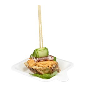 Pincho Doble de Bambú Catering 15 cm (100 Uds)