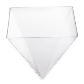 Soporte para Conos PS Transparente 6 Huecos 40x6.5x7cm (6 Uds)