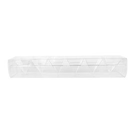 Soporte para Conos PS Transparente 6 Huecos 40x6.5x7cm (6 Uds)