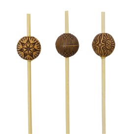 Pincho de Bambú Étnico 9cm (200 Uds)