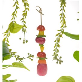 Pinchos de Bambú "Lazo" Natural 18cm (250 Uds)