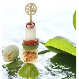 Pincho de Bambú Árbol de la Vida 12cm (600 Uds)