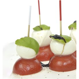 Pincho de Bambú Punta Blanca 7cm (300 Uds)
