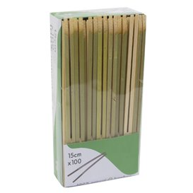Pinzas de Bambú Catering 15cm (100 Uds)