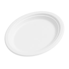 Bandeja Caña de Azúcar Blanca 32x25,5cm (50 Uds)