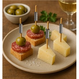 Pincho de Bambú “Totem” 9cm (600 Uds)