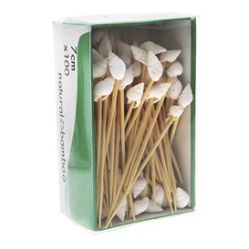 Pincho de Bambú Concha 7cm (100 Uds)