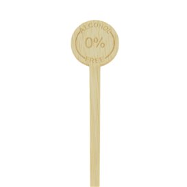 Agitador de Bambú 0% Alcohol para Bebida 14cm (50 Uds)