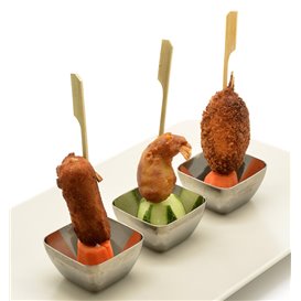 Pinchos de Bambú "Golf" Natural 15cm en caja (1.200 Uds)