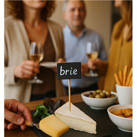 Pinchos de Bambú con Pizarra 9cm (1.000 Uds)