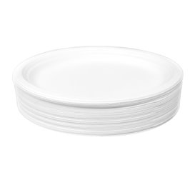 Bandeja Caña de Azúcar Blanca 32x25,5cm (50 Uds)