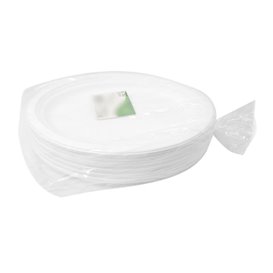 Bandeja Caña de Azúcar Blanca 32x25,5cm (50 Uds)