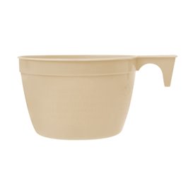 Taza Reutilizable PP Cup Beige 90ml (50 Uds)
