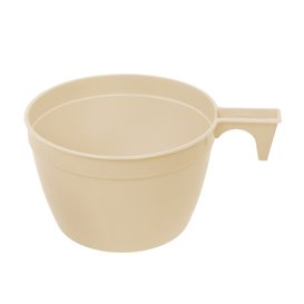 Taza Reutilizable PP Cup Beige 90ml (50 Uds)