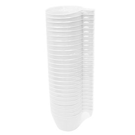 Taza Reutilizable PP Cup Blanco 90ml (50 Uds)