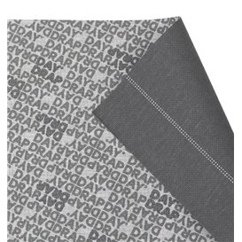 Mantel Individual Reutilizable "Day Drap" Anthracite 32x45cm (12 Uds)