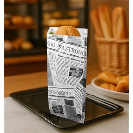 Bolsa de Papel para Bocadillo Times 12+2x26cm (2.000 Uds)