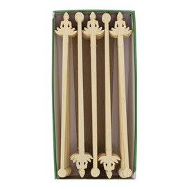 Agitador de Bambú “Bouddha 1” para Bebida 14cm (600 Uds)