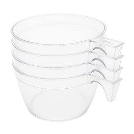 Taza Reutilizable PS Cup Transparente 90ml (50 Uds)