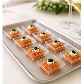 Plato Degustación PS Transparente 35ml (25 Uds)