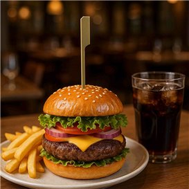 Pinchos de Bambú "Golf" Natural 18cm (10.000 Uds)