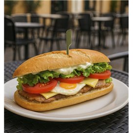 Pinchos de Bambú "Golf" Natural 18cm (10.000 Uds)