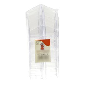 Vaso Degustación Diamante PS Transparente 60ml (200 Uds)