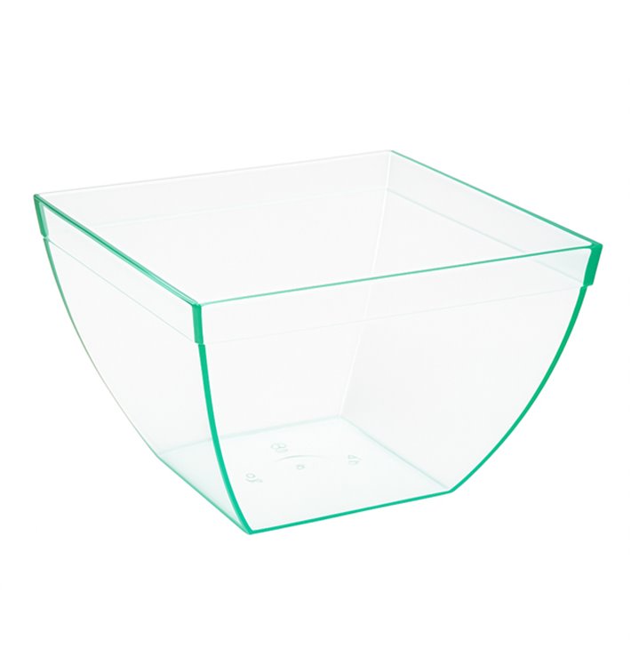 Bol Degustación PS Transparente “Water Green” 580ml (100 Uds)