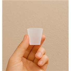 Mini Vaso Degustación PP Transparente Reutilizable 25ml (100 Uds)
