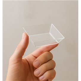 Plato Degustación PS Transparente 35ml (25 Uds)